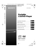 Sony DVP-FX970 Bedienungsanleitung