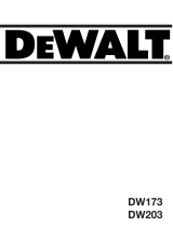 DeWalt DW203 Benutzerhandbuch