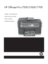 HP Officejet Pro L7600 All-in-One Printer series Installationsanleitung