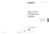 Sony cmt lx50wmr Bedienungsanleitung