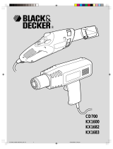 Black & Decker KX1600 T1 Bedienungsanleitung