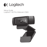 Logitech HD Pro C920 Bedienungsanleitung