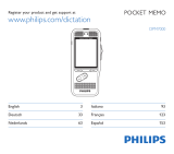 Philips POCKET MEMO DPM7700 Bedienungsanleitung