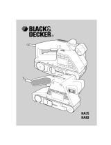 Black & Decker KA83 Benutzerhandbuch