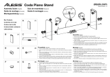 Alesis Coda Piano Stand Assembly Guide