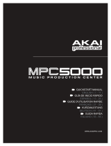 Akai MPC5000 Bedienungsanleitung
