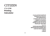 Citizen CX-123II Benutzerhandbuch