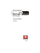 Terratec TValue878 Manual VXD Bedienungsanleitung