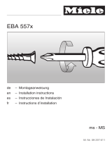 Miele EBA557x Bedienungsanleitung