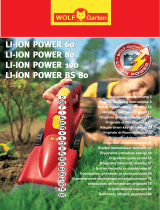 Wolf Garten Li-Ion Power 80 Bedienungsanleitung