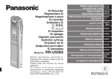 Panasonic RR-US065 Bedienungsanleitung