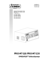 Omega FPU5-MT-110, FPU5-MT-220 Bedienungsanleitung