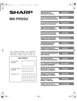 Sharp MXFRX5U Bedienungsanleitung