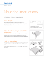 Sophos UTM 110 Mounting instructions