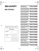 Sharp MXFRX6U Bedienungsanleitung