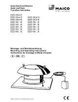Maico DZD 25/2 B Mounting And Operating Instructions