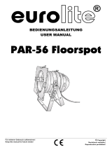 EuroLite PAR-56 Floorspot Benutzerhandbuch