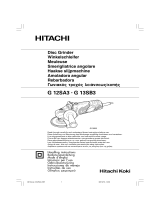 Hitachi G 13 SB 3 Bedienungsanleitung