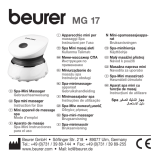 Beurer MG 17 Spa Benutzerhandbuch