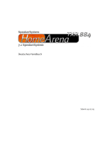 Terratec Manual HomeArenaTXR884 Bedienungsanleitung