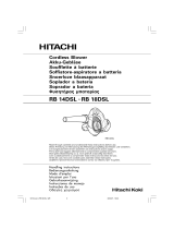 Hitachi RB14DSL Bedienungsanleitung