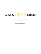 Terratec DMX 6Fire USB Manual Bedienungsanleitung