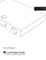Cambridge Audio StreamMagic 6 V1/V2 Benutzerhandbuch
