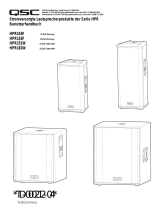 QSC HPR181w (D) Benutzerhandbuch