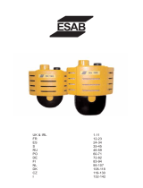 ESAB Air 160, Air 190 Fresh air unit Benutzerhandbuch