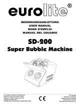 EuroLite SD-200 Benutzerhandbuch