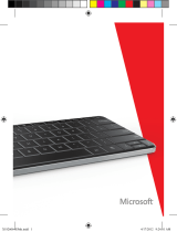 Microsoft Wedge Mobile Keyboard Bedienungsanleitung