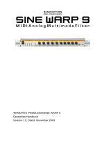 Terratec SINE WARP 9 Manual Bedienungsanleitung