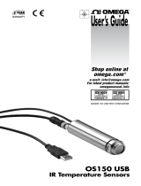 Omega OS301-USB Bedienungsanleitung