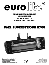 EuroLite Superstrobe 2700 Benutzerhandbuch