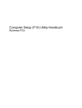 HP COMPAQ DC7900 SMALL FORM FACTOR PC Benutzerhandbuch