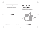 Casio CTK-245 Bedienungsanleitung