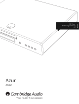 Cambridge Audio AZUR 651C Benutzerhandbuch