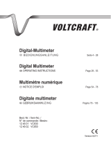 VOLTCRAFT VC850 (K) Digital with Software included 6000 counts CAT IV 600V, CAT III 1000V Benutzerhandbuch