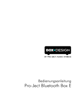 Pro-Ject Bluetooth Box E Anleitung