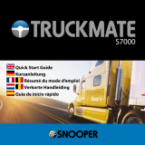 Snooper s7000 truckmate Bedienungsanleitung