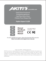 Akita Hydra Super-5 LCM Benutzerhandbuch