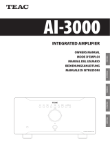 TEAC AI-3000 Bedienungsanleitung