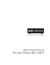 Pro-Ject Phono Box USB V Anleitung