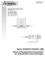 Omega OS550 Series Bedienungsanleitung