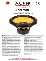 Audio System H 18 spl Benutzerhandbuch