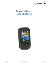 Garmin Oregon 600t,GPS,Topo Canada Schnellstartanleitung