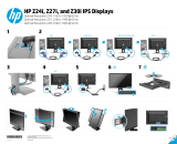 HP Z Display Z24i 24-inch IPS LED Backlit Monitor Installationsanleitung