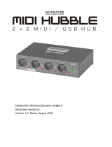 Terratec MIDI HUBBLE Manual Bedienungsanleitung