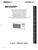 Sharp R15AM Horeca Pro Bedienungsanleitung