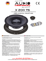 Audio System X 200 T5 Benutzerhandbuch